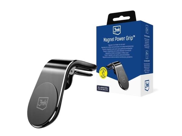 3mk Magnet Power Grip Car Mount for Grille - Black