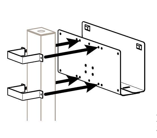 Ergotron - System, festebraketter