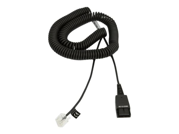 Jabra - Headsetkabel - RJ-45 hane till Quick Disconnect hane