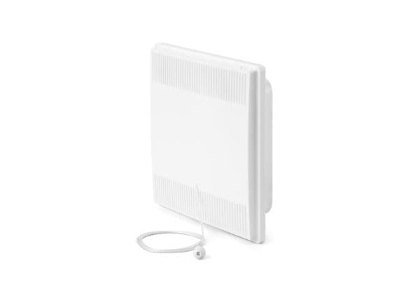 Fresh klapventil 15x15 hv. med - 20% tvangsåbning