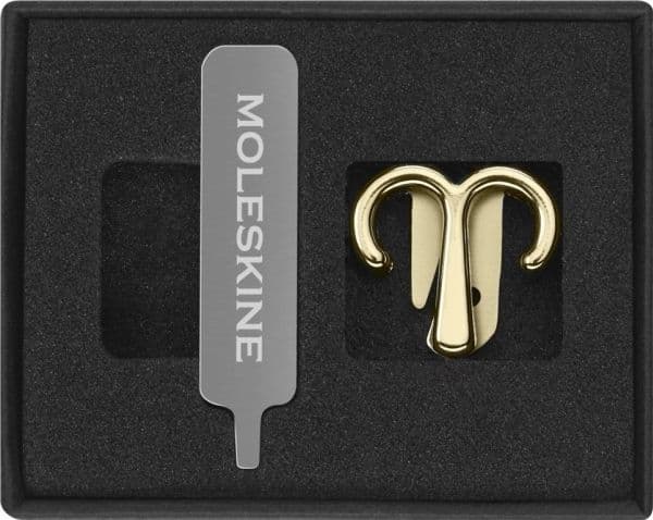 Moleskine pin MOLESKINE, vær (vær) , gull