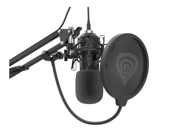 Genesis Radium 400 G2 - Mikrofon - USB - svart