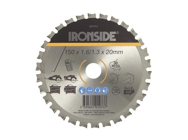 Rundsavklinge 150x20x1,6 30td metal