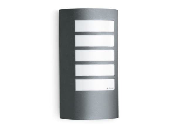 STEINEL L 12, E27, IP44, antrasiittipunainen