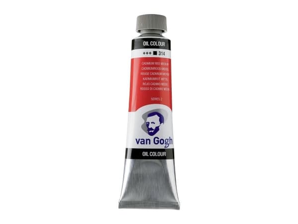 Van Gogh oljemalingsrør Cadmium Red Medium 314