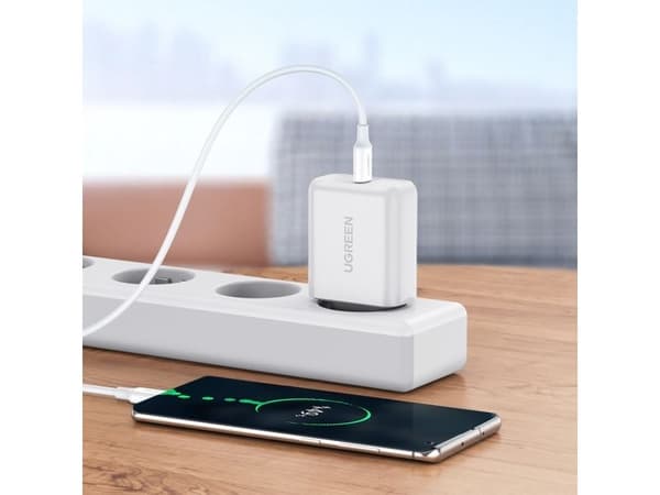 Ugreen 60518, 1 m, USB C, USB C, USB 2.0, 480 Gbit/sek., Hvit