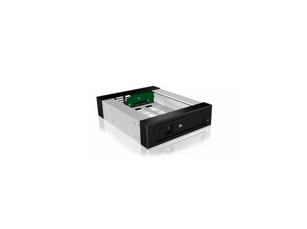 Kantolaite IcyBox IB-129SSK-B 4 kiintolevyruuvilla musta