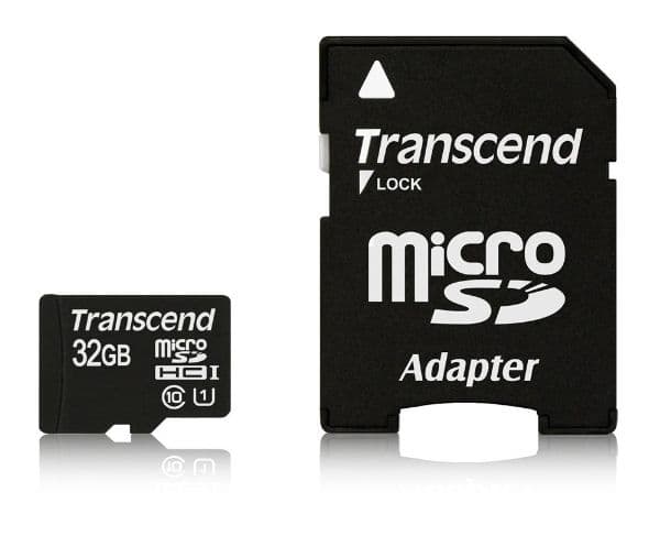 Transcend - Flash-muistikortti - 32 GB - UHS Class 1 / Class10 - microSDHC