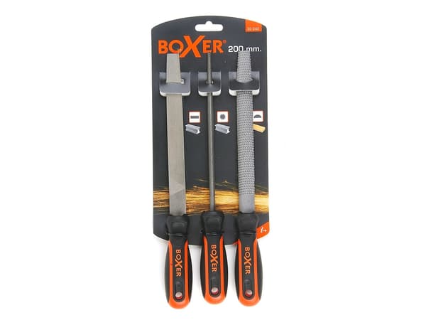 Boxer® filesæt 200 mm. 3 dele