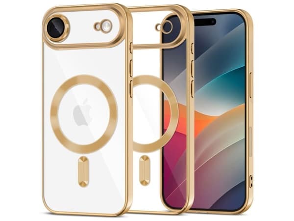 Tech-Protect MagFlex MagSafe Case for iPhone 17 Air - Transparent Gold