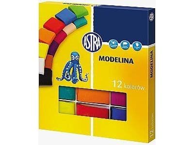 Astra modellkitt 12 farger