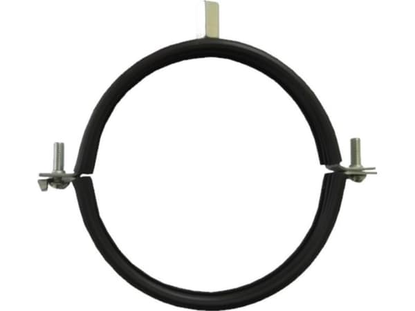 SpiroFlex 125 clamp (oc) with a rubber shock absorber