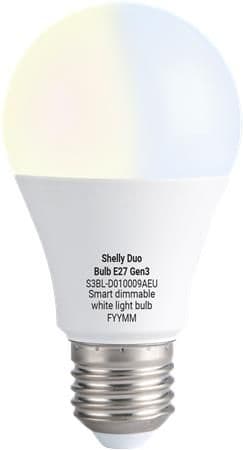Shelly Duo Bulb E27 Gen3
