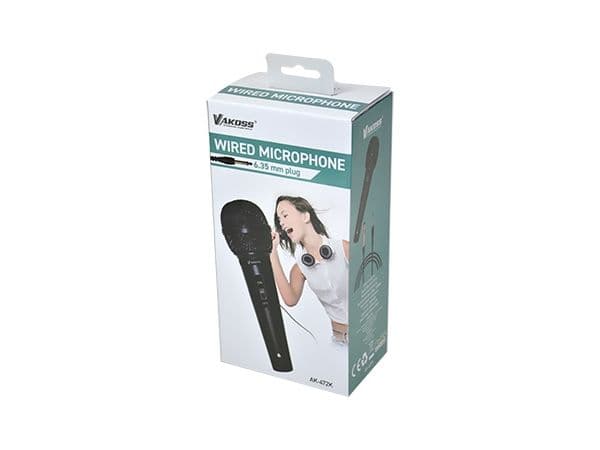 Vakoss kabel mikrofon 4m AK-472K