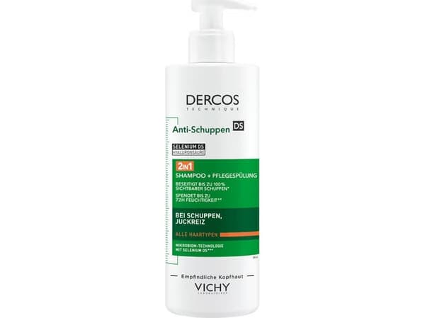 Dercos Anti-Dandruff Shampoo With Conditioner 2 In 1 390ml