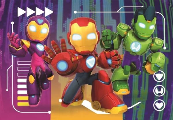 Clementoni Puslespil Marvel Iron Man, 60 brikker