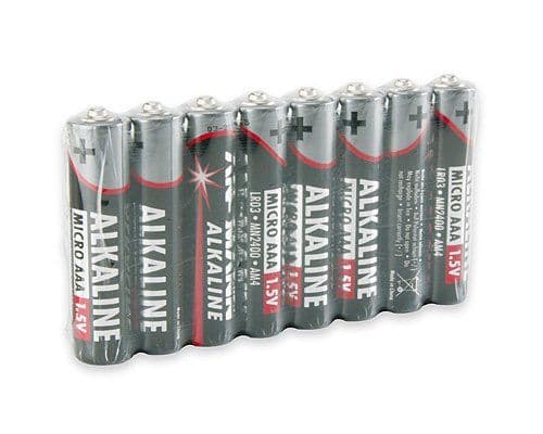 ANSMANN Micro - Batteri 8 x AAA - alkaliskt