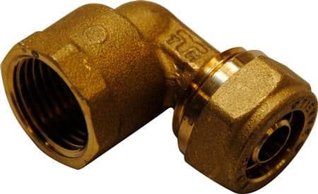 Unite vinkel kompression med muffe 20 x 2,0 mm x 34"