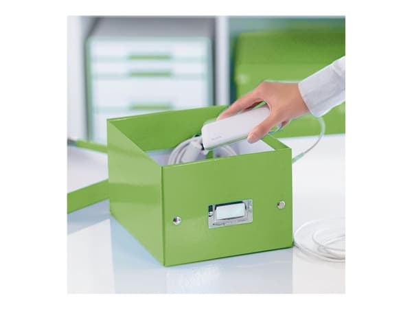 Leitz Click & Store WOW Small - Förvaringsbox - för A5 (148 x 210 mm) - grön
