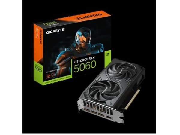 TARJETA GRÁFICA GIGABYTE RTX 5060 WINDFORCE MAX OC V2 8GB