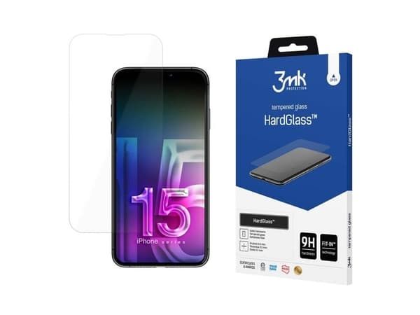 Apple iPhone 15 Plus - 3mk HardGlass™