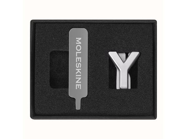 Moleskine Pins Y Sølv
