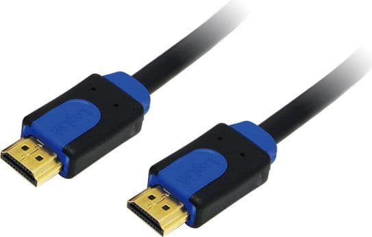 LogiLink CHB1103, 3 m, HDMI Type A (Standard), HDMI Type A (Standard), 8,16 Gbit/sek., Sort, Blå