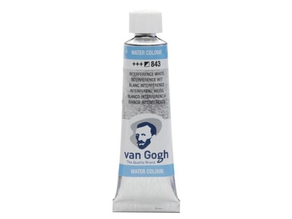 Van Gogh akvarellfarge i tube, Interference White 843