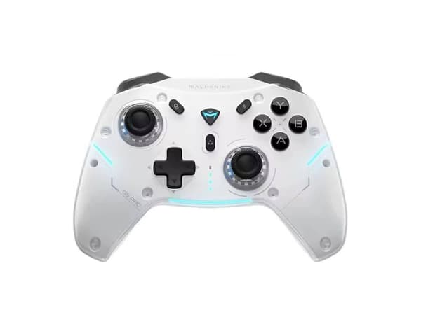 Machenike G5Pro Max trådlös spelkontroll med laddstation - vit