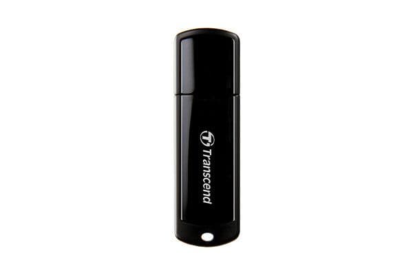 Transcend JetFlash 700 - USB-flashstasjon - 256 GB - USB 3.1 Gen 1 - svart