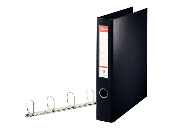 Ringperm Combi Esselte A4 4DR/40mm sor - (12 stk.)