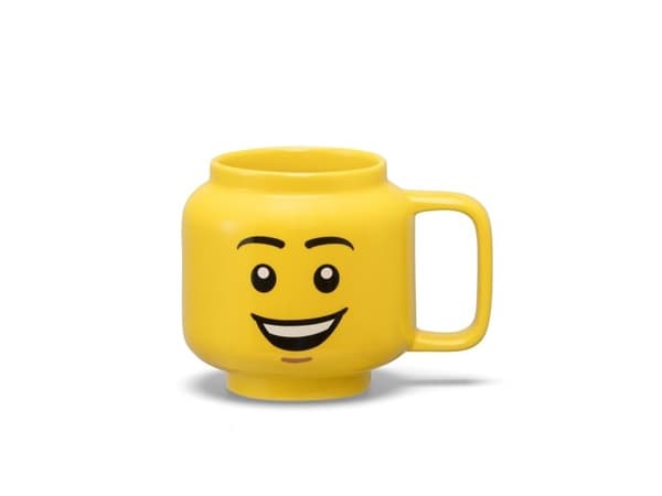 LEGO Boy (Smiling) Keramikkkrus lite hode