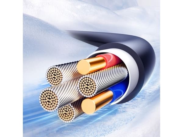 Joyroom S-A43 USB-C til Lightning spiral-kabel 1,5 m, 30W - svart