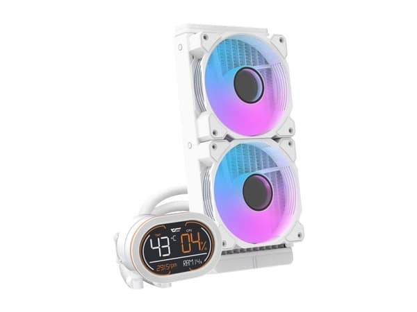 Darkflash DH240D CPU vannkjøler (hvit)