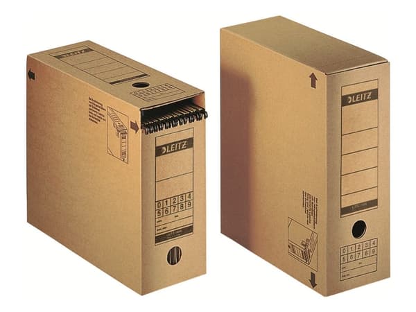 Leitz - Lagerboks - for A4 (210 x 297 mm) - natronbrun