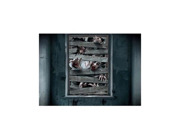 Zombie vinduesdekoration