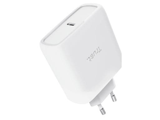 Trust MAXO 65W USB-C GaN-lader, hvit