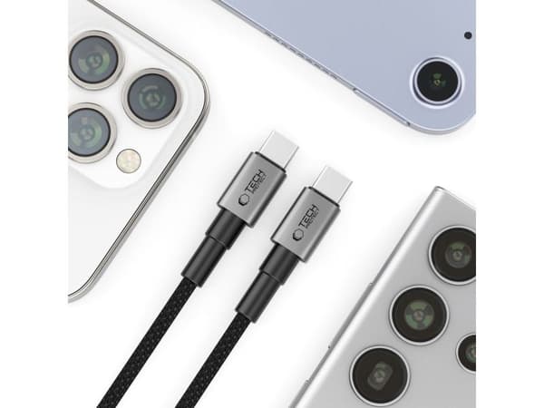 Tech-Protect USB-C til USB-C-kabel 0,5 m grå (5906302380763)