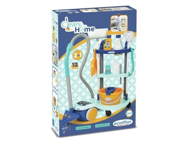 Cleaning trolley + Vacuum