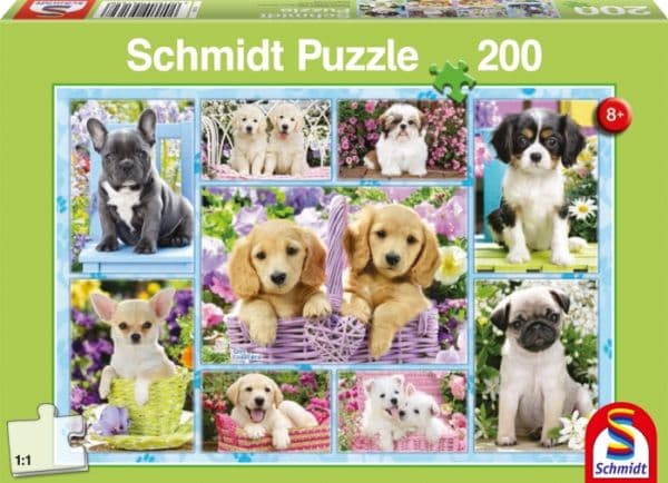 Schmidt Spiele pussel 200 bitar: valpar