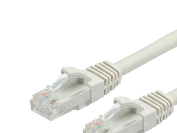 Value UTP Patch Cord Cat.6a, harmaa 0,5 m, Grå, 0,5 mm (0.0197")
