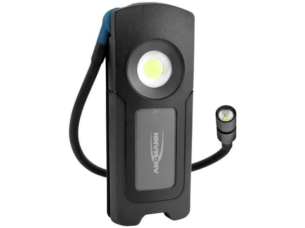 Ansmann WL1500R Pocket Flex LED arbeidslampe sort 6000K (IP65, IK08)
