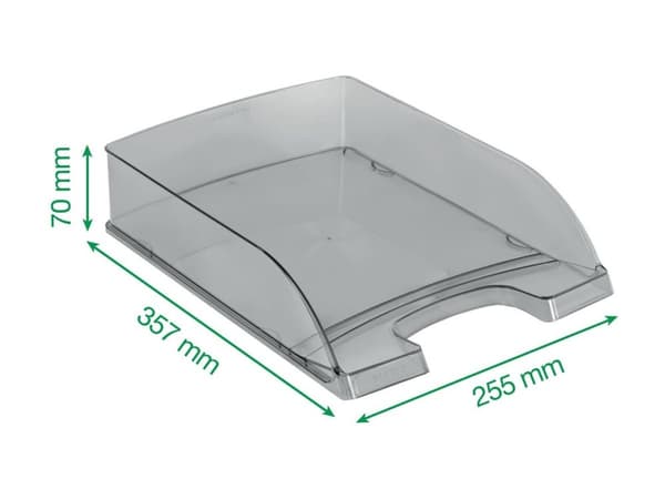 Leitz Plus - Brevfack - för A4 (210 x 297 mm) - CrystalClear