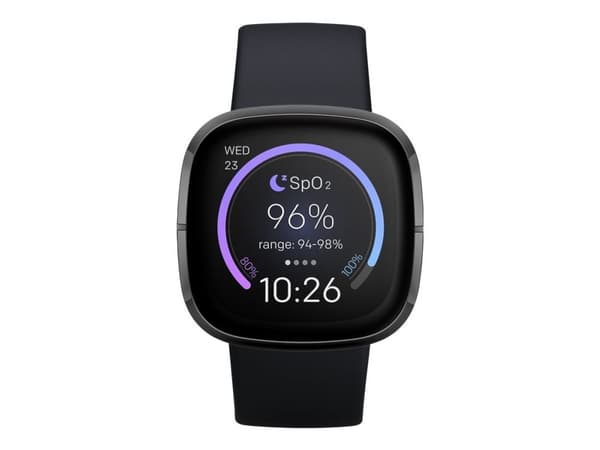Fitbit Sense, AMOLED, Wi-Fi, GPS (satelliitti)