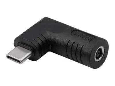 Akyga AK-ND-D13, USB type C, 4.5 x 3.0 mm + pin, musta