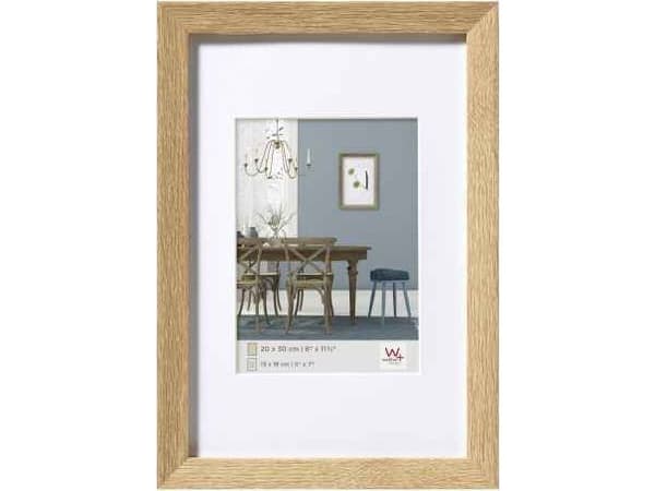 Walther EF030E, MDF, Eik, Enkel bilderamme, Vegg, 13 x 18 cm, Rektangulær