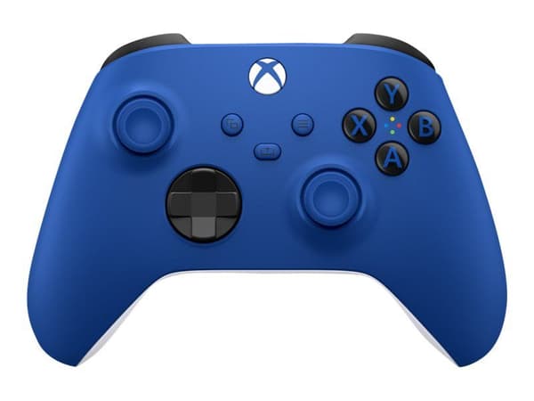 Microsoft Xbox Wireless Controller - Spelkontroll - trådlös - Bluetooth - chockblå - för PC, Microsoft Xbox One, Android, Microsoft Xbox Series S, ...