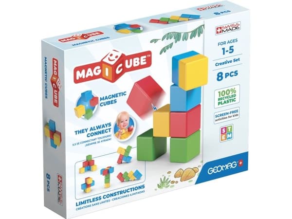 Geomag MagiCube GM246, 1 År, 64 styck, Plast