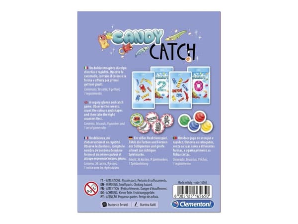 Clementoni - Candy Catch - kortspel