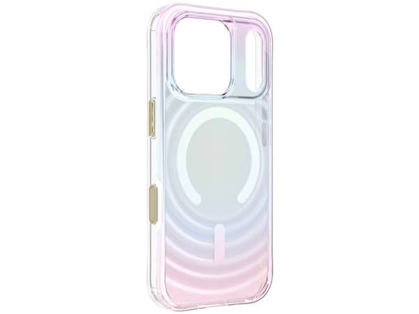 Etui UNIQ Coehl Vela do iPhone 18 Pro /17 Pro Magnetic Charging opal